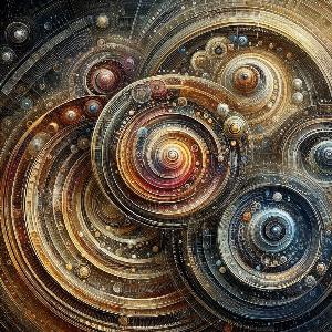 abstract art with arcs and circles (1)